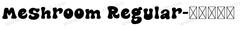 Meshroom Regular字体转换